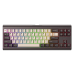 Tastatura mecanica gaming Havit KB896L x VKS, Mecanica, RGB, 71 taste, Hot swap, Ocru + Negru, aliaj aluminiu