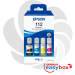 Set cerneala Epson 112 EcoTank - 4 culori multipack 337 ml