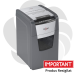 RESIGILAT Distrugator documente automat REXEL OPTIMUM 130M, P5, micro-cut (particule), 130 coli, cos 44l, negru-gri
