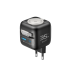 Incarcator retea Havit UC250 A-EU, PD35W, cablu retractabil, incarcare casti, USB-C + USB-A, Negru + Gri