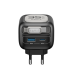 Incarcator retea Havit UC251 EU, PD35W, cablu retractabil, USB-C + USB-A, Negru + Gri