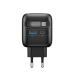 Incarcator retea Havit UC252 EU, PD65W, cablu retractabil, incarcare casti, USB-C + USB-A, Negru + Gri