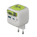 Incarcator retea Havit UC253 EU, PD65W, cablu retractabil, USB-C + USB-A, Gri + Verde