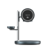 Incarcator wireless 3 in1 Havit W3113, QI2.2 25W, 25W, compatibil telefon, casti, ceas, LED, Qi2.2, Gri + Negru