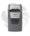 RESIGILAT Distrugator documente automat REXEL OPTIMUM 130M, P5, micro-cut (particule), 130 coli, cos 44l, negru-gri