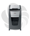 RESIGILAT Distrugator documente automat REXEL OPTIMUM 300X, P4, cross-cut (confeti), 300 coli, cos 60l, negru-gri