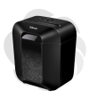 Distrugator documente manual Fellowes Powershred LX25M, P4, mini-cut, 6 coli, mini-cut, cos 11.5 l, negru 