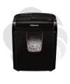 Distrugator de documente manual  Fellowes 8CD, P4 , 8 coli, cos 14 litri, negru