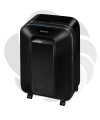 Distrugator documente Fellowes LX201, micro cut, 12 coli, P5, micro-cut, 12 coli, cos 22l, negru