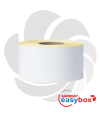 Rola termica de etichete premium albe cretate pre-taiate BCS-1J150102-203