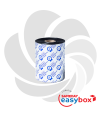 Ribbon cu transfer termic cu cerneala neagra si rasina standard BRS-1D450-110