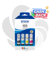 Set Cartuse Cerneala Ecotank Epson 103 – 4 Culori Multipack