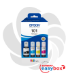 RESIGILAT Set Cerneala Epson 101 EcoTank – 4 Culori Multipack 337 ml