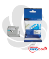 Banda etichete laminate originala Brother MK231BZ / M-K231BZ 12mm