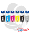 Set cartuse EPSON 115 Cyan / Magenta / Yellow / Black / Photo Black / Grey pentru EcoTank Epson L8160 / Epson L8180