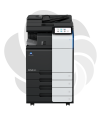 Konica Minolta Bizhub C301i + Alimentator Documente DADF Single Pass + Stand Mobil + Set tonere CMYK - Instalare Gratuita