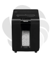 Distrugator documente automat Fellowes Automax 100M, P4, Mini-cut, 100 coli, cos 23l, negru