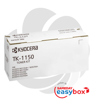 TK-1150 - Cartus toner original Kyocera pentru Ecosys M2135dn / M2635dn / M2735dw / P2235dn / P2235dw
