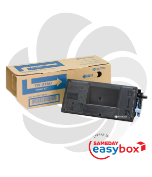TK-3160 - Cartus toner original Kyocera pentru Ecosys P3045n / P3050dn / P3055dn / P3060dn / P3145dn / P3150dn / P3155dn / P3260dn / M3145dn / M3645dn
