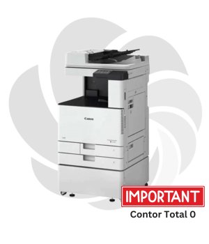 RESIGILAT Canon imageRUNNER C3326i + Piedestal S3 + Set tonere EXV65 C/M/Y/B - Multifunctional laser color A3