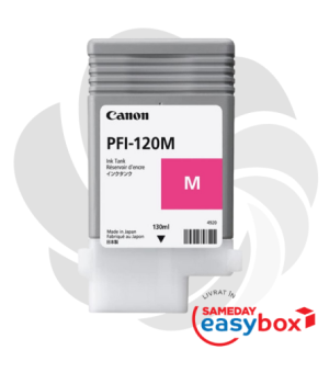 RESIGILAT PFI-120 Magenta - Cartus cerneala original Canon 130ml pentru TM-200 / TM-300