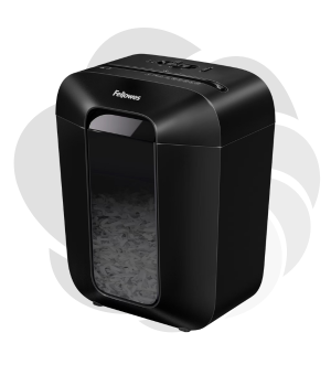 Distrugator documente  manual Fellowes Powershred® LX45, P4, 8 coli, Cross-Cut, cos 17l, negru