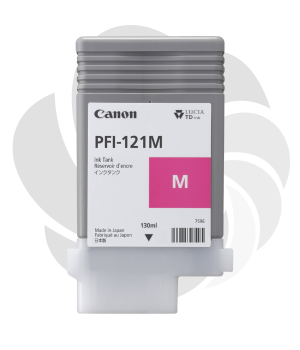 PFI-121 Magenta - Cartus cerneala original Canon 130ml pentru TM-255 / TM-350 / TM-355