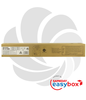 BPGT20BB Black - Cartus toner original pentru Sharp BP10C20 / BP20C20 / BP20C25