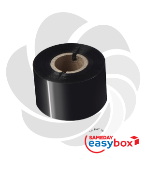 Ribbon cu cerneala neagra si rasina standard pentru transfer termic BRS-1D300-060