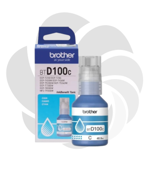 Flacon cerneala original Brother BTD100C Cyan, 5000 pagini