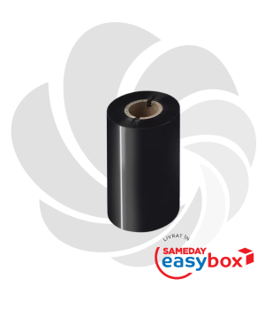 Ribbon cu cerneala neagra si ceara standard pentru transfer termic BWS-1D300-060