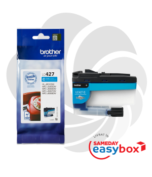 Cartus cerneala original Brother LC427C Cyan pentru MFC-J5955DW / MFC-J6955DW / MFC-J6957DW