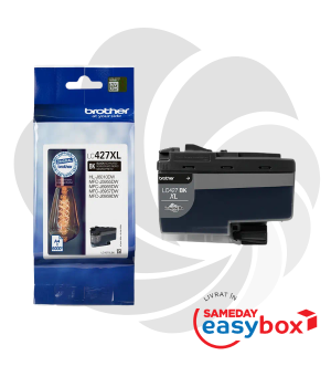 Cartus cerneala original Brother LC427XLBK Black XL pentru MFC-J5955DW / MFC-J6955DW / MFC-J6957DW