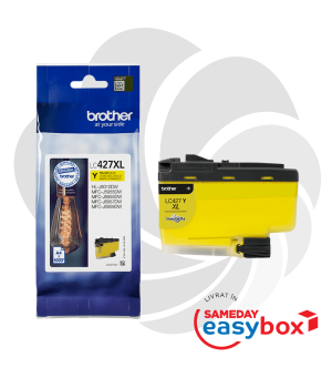 Cartus cerneala original Brother LC427XLY Yellow XL pentru MFC-J5955DW / MFC-J6955DW / MFC-J6957DW