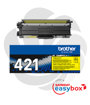 Cartus toner original Brother TN421 / TN-421 Yellow