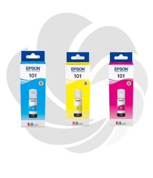 Set Cartuse Cerneala Ecotank Epson 101 - 3 culori CMY