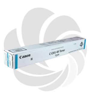 Cartus Toner Original Canon C-EXV49C Cyan pentru imageRUNNER Advance C3822i / C3826i / C3830i / C3300 / C3320 / C3500 / C3520 / C3700 / C3720 / C3800