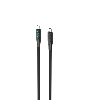 Cablu USB-C Havit CB6254, 60W, 100 cm, cu display, Negru