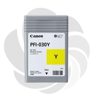 Cartus cerneala originala Canon PFI-030Y Yellow 55ml pentru TM-240 / TM-340