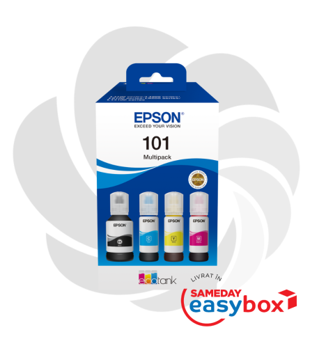 Set Cerneala Epson 101 EcoTank – 4 Culori Multipack 337 ml