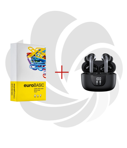 Bundle Casti Printing Mall + Hartie EuroBasic A4
