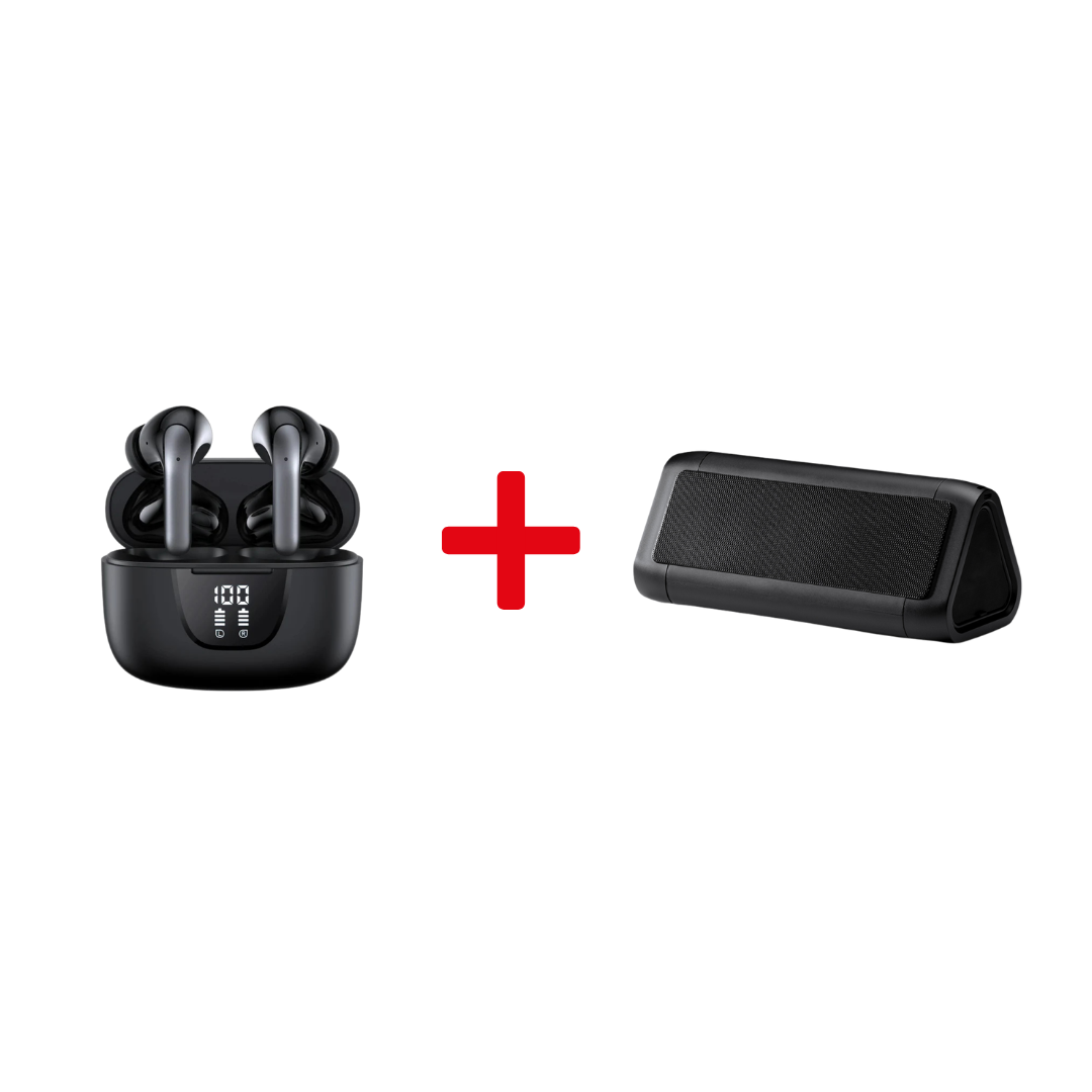 Cadouri echipamente A3 Konica Minolta – Boxa + Căști Wireless