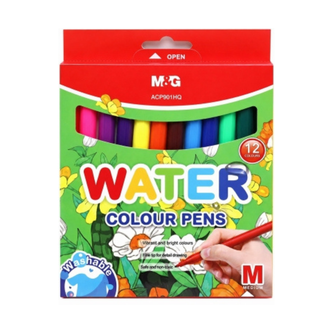 Set 12 carioci M&G vârf M – cadou consumabile Printing Mall