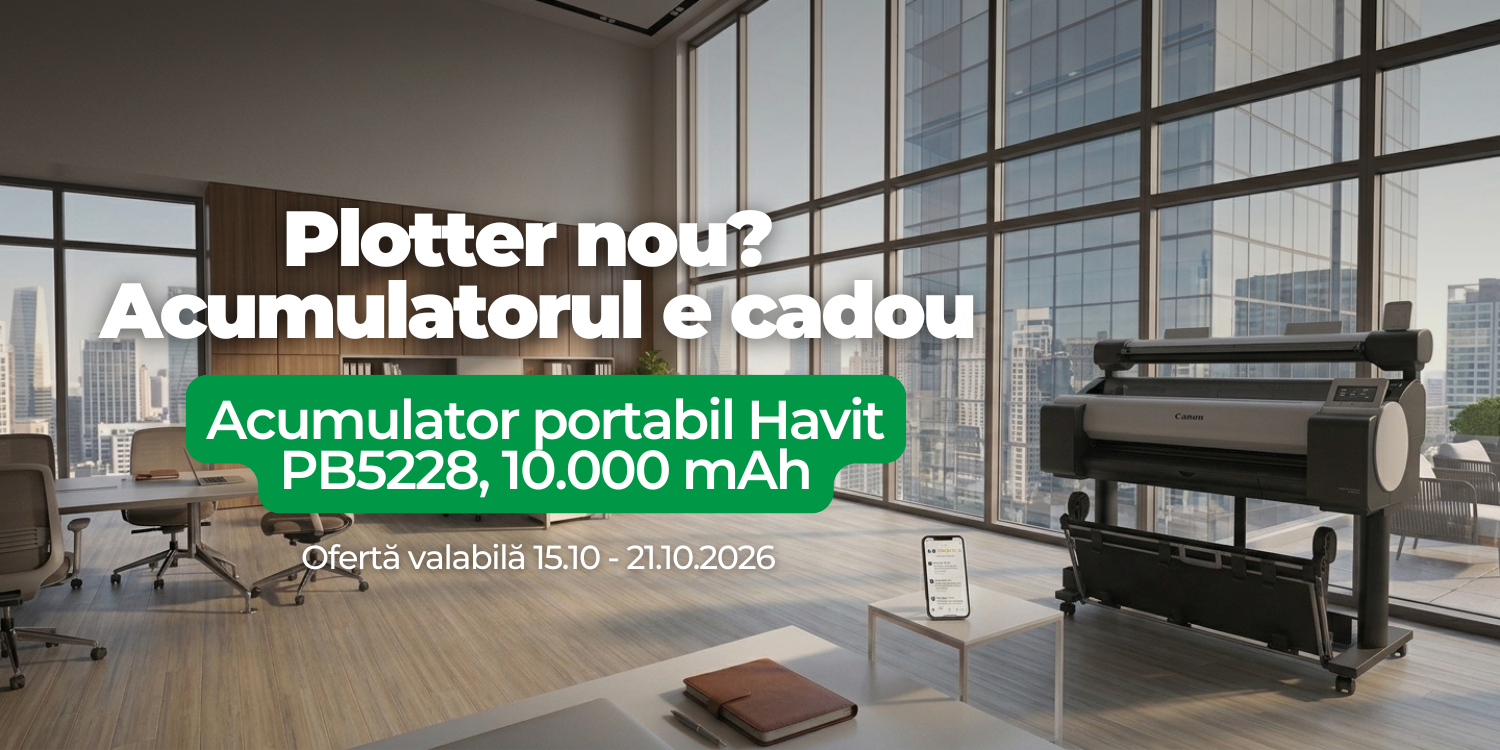 Acumulator portabil Havit PB5228 gratuit la orice plotter