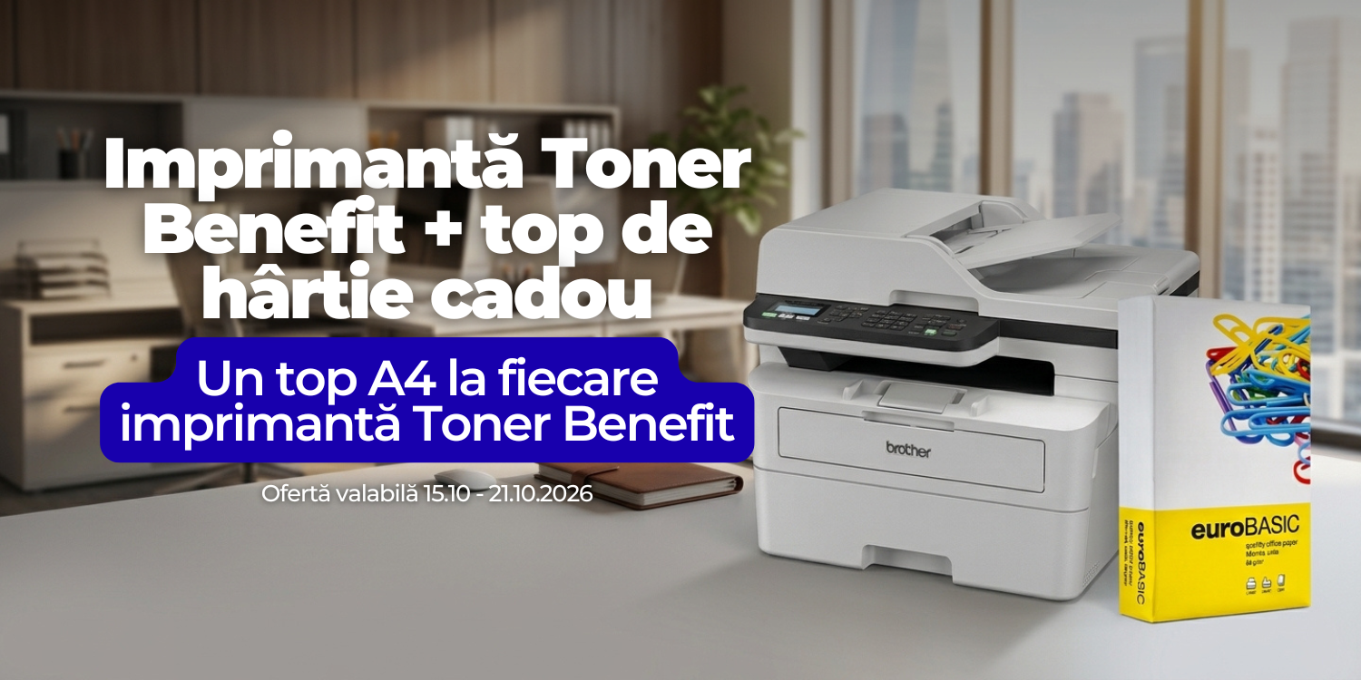 Toner Benefit - Top hârtie A4 gratuit