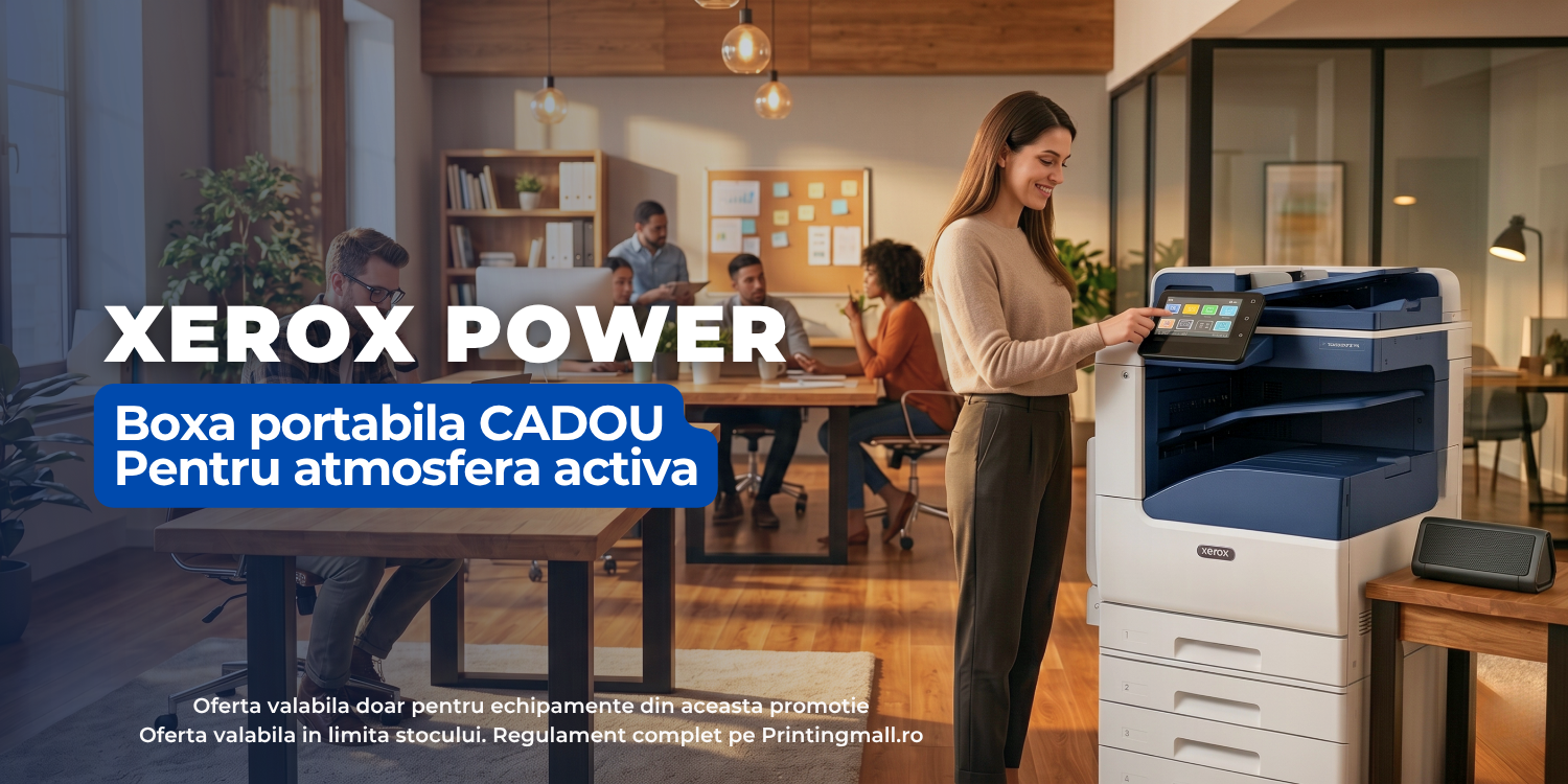 Promotie Xerox A3 - Ai o Boxa Wireless CADOU
