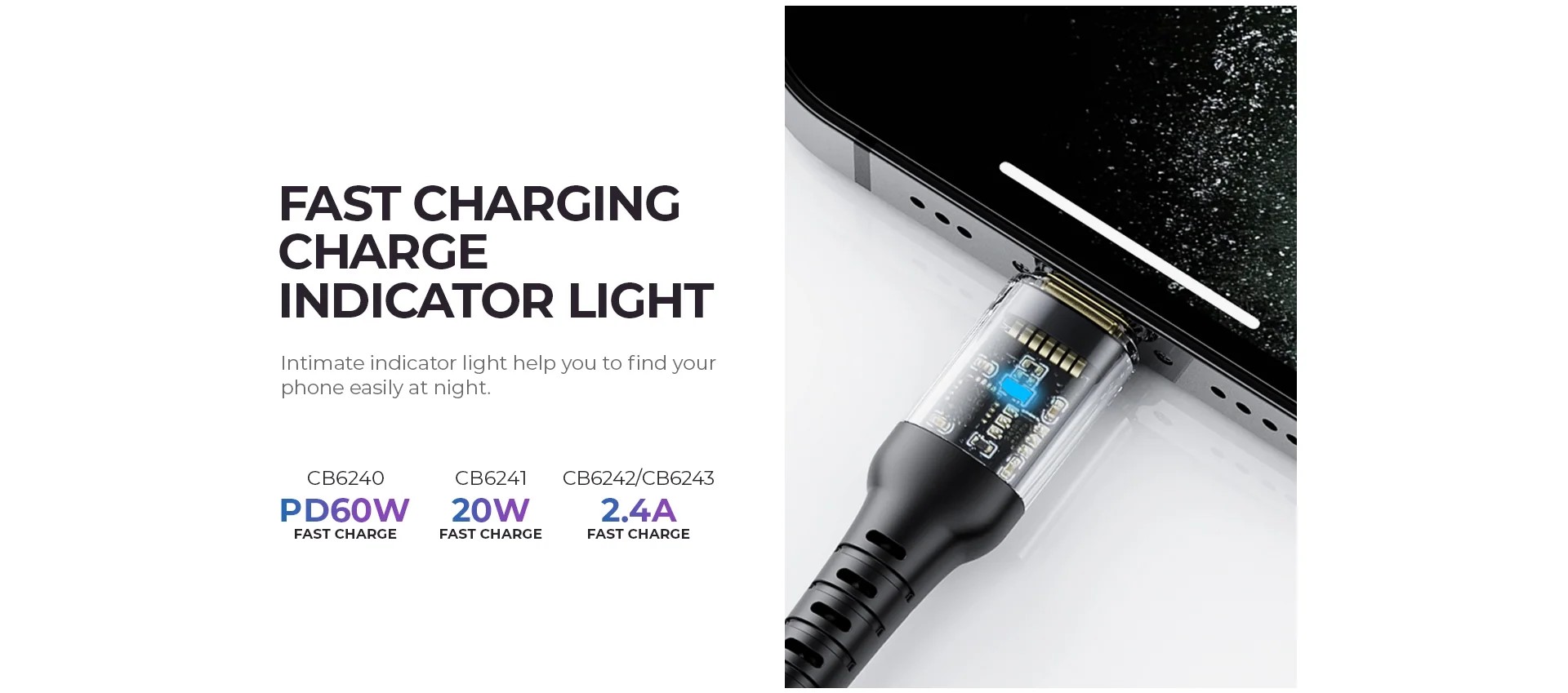 Incarcare rapida si indicator luminos!