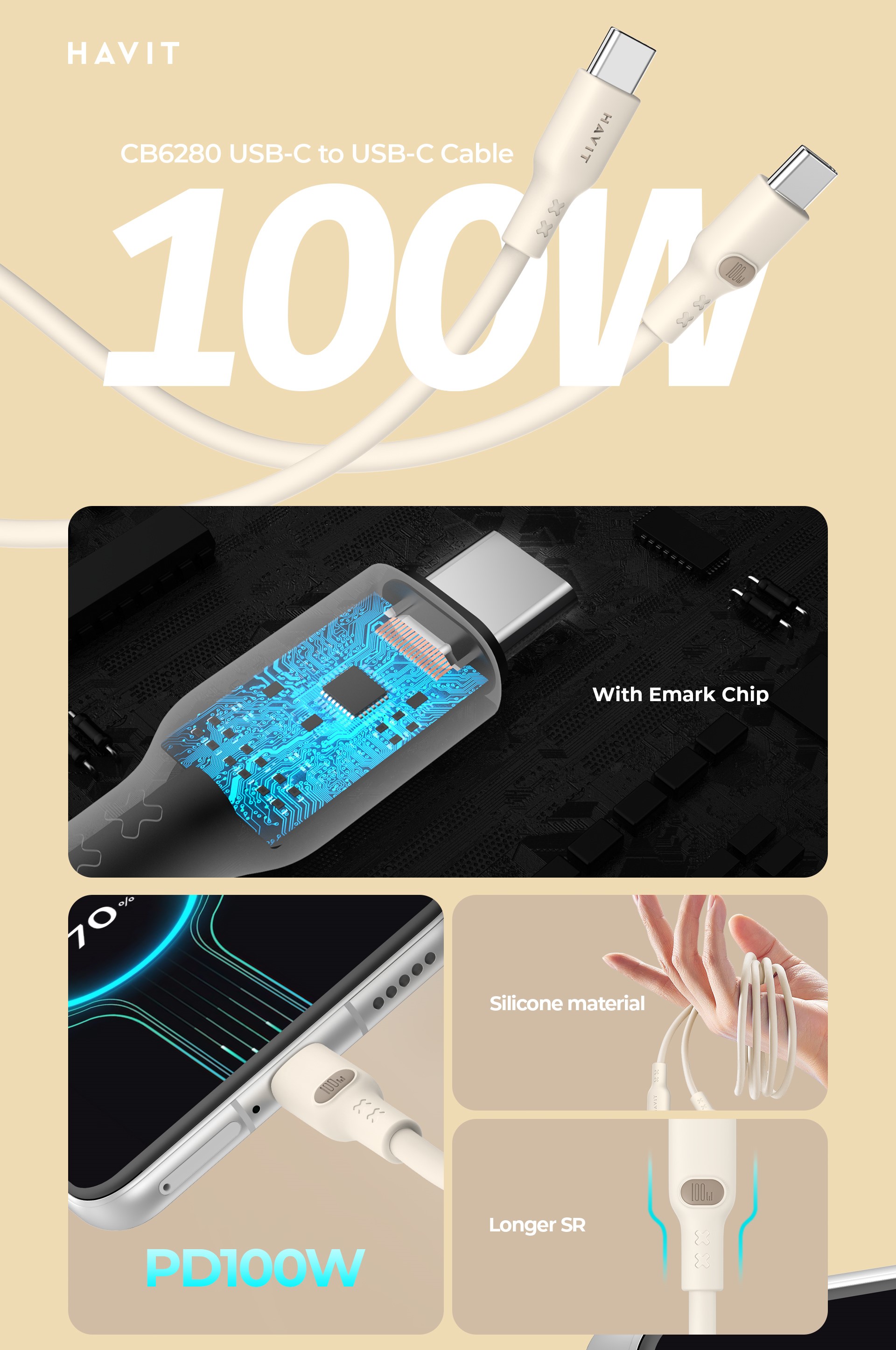 Incarcare ultra rapida PD100W!