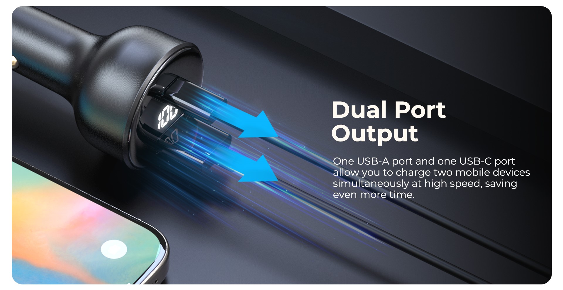Porturi USB C si USB A!
