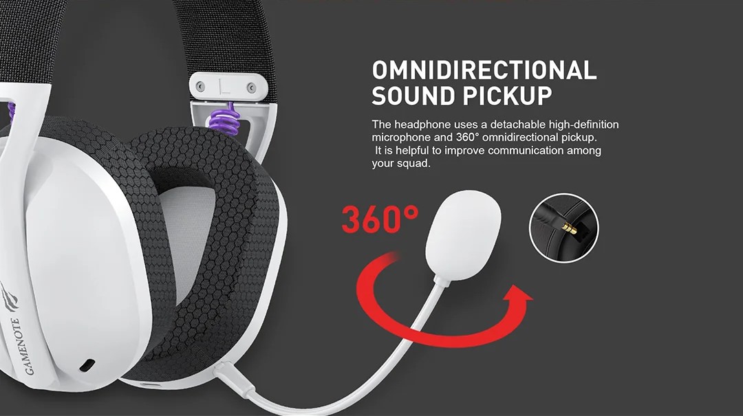 Microfon omnidirectional detasabil!